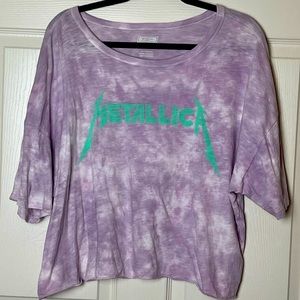 AE Tie Dye Metallica T-Shirt